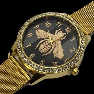 New womens watches / watch gold color